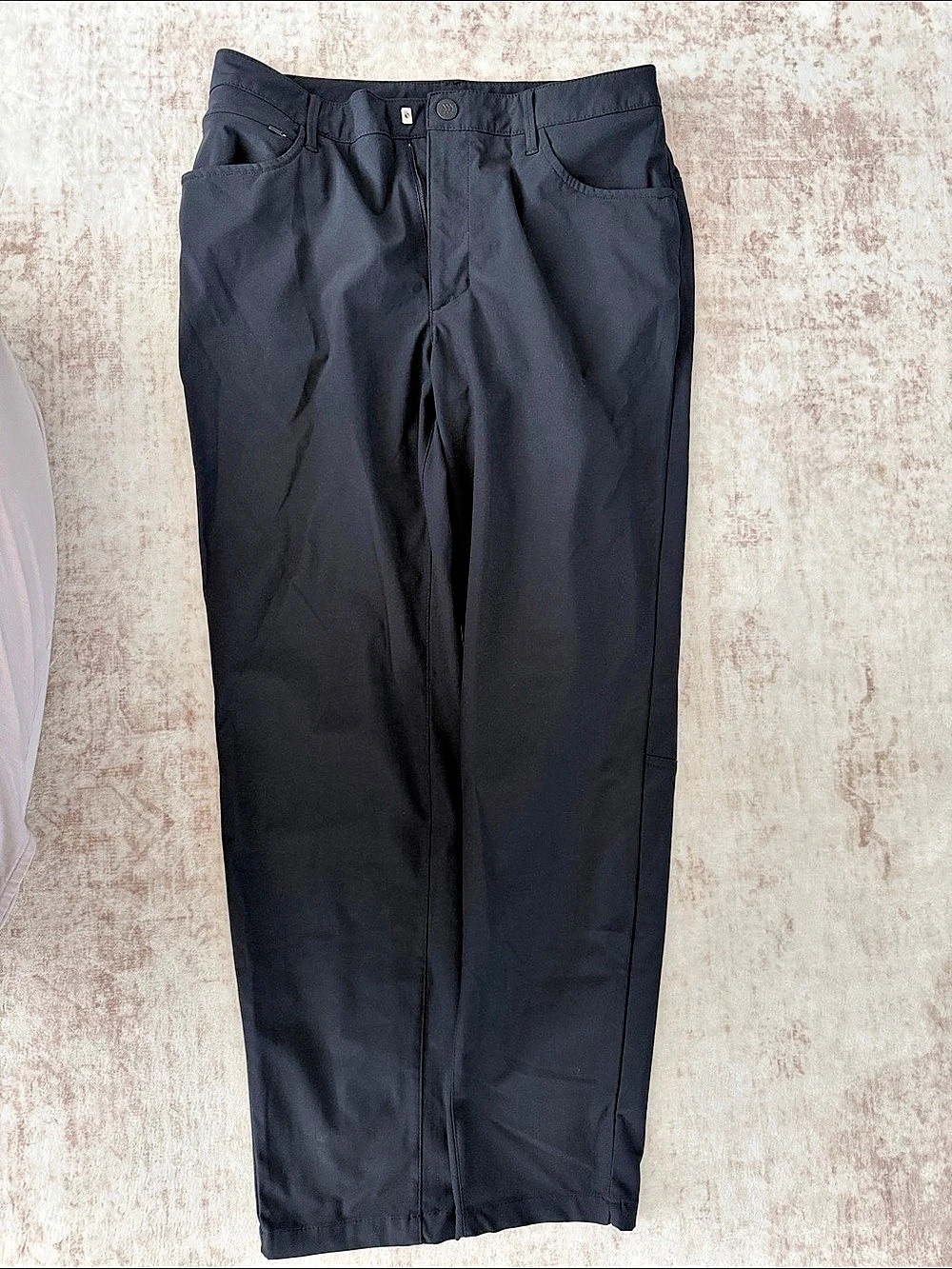 all in motion Men's 360 Lifestyle 5-Pocket Golf Pants Golf Pants Black Waist